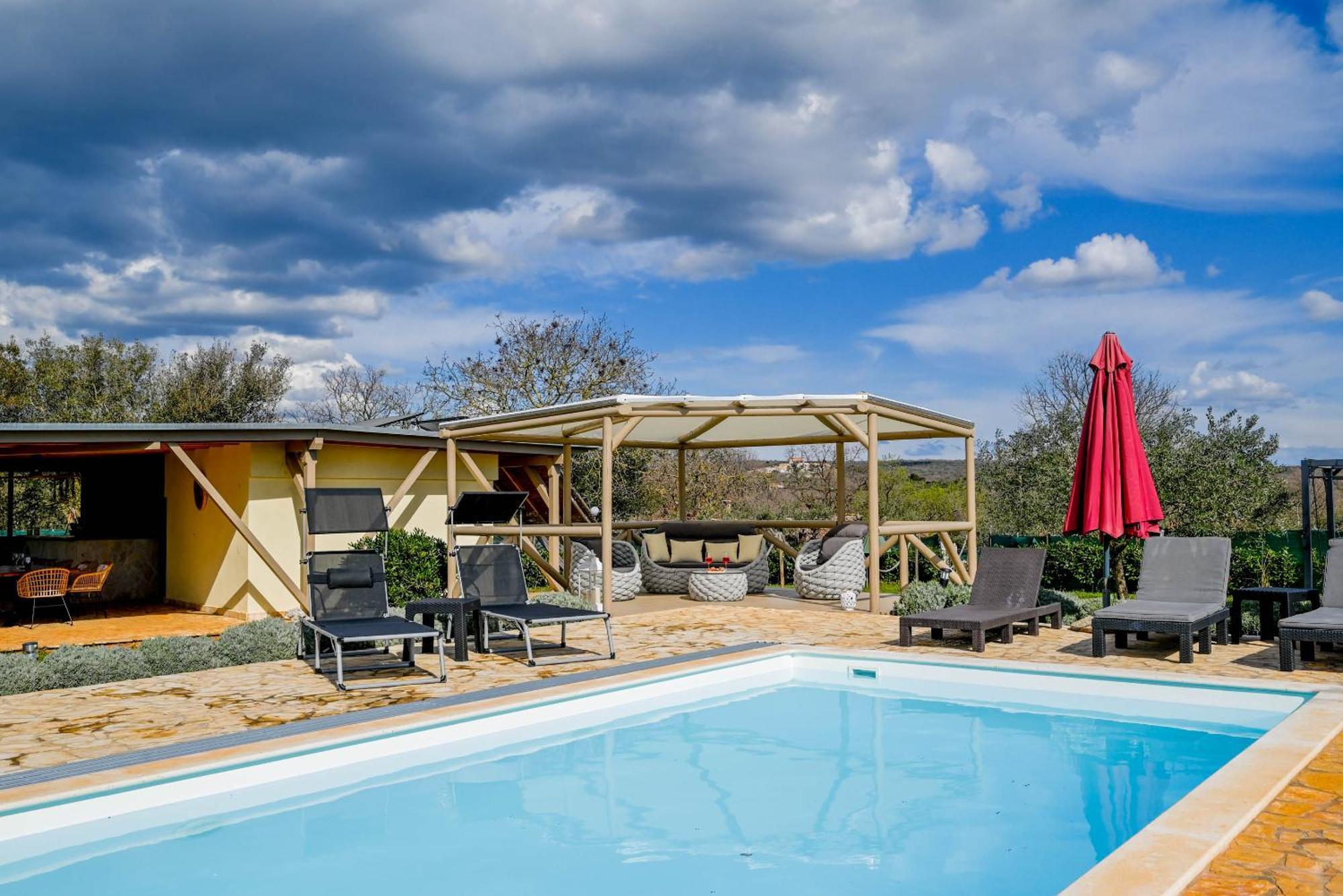 Bella Di Campo Villa Rovinj Bagian luar foto