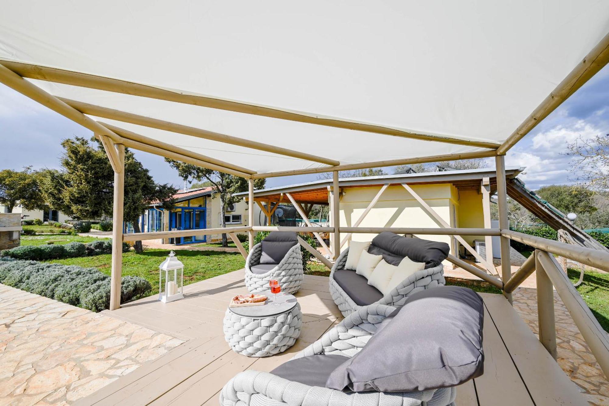 Bella Di Campo Villa Rovinj Bagian luar foto